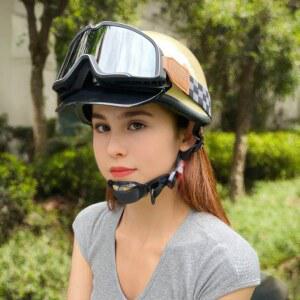 반모 오토바이 자토바이헬멧 고글모