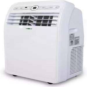 Uhome 12000 BTU 휴대용 에어컨 최대 400제곱피트 히터 AC 콤보 윈도우 유닛 제습기 및 팬이 있는 냉방