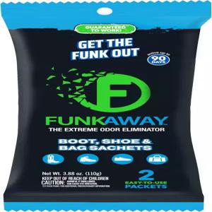 부츠 신발 및 가방 주머니를 제거하는 펑크어웨이 익스트림 냄새 클리츠 짐 등에 이상적인 흡수 패킷 최대