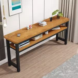 장테이블 긴책상 테이블 탁자 작업대 2단 단층 좁고긴