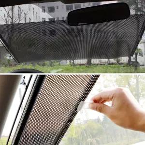자동차 햇빛가리개 롤 스크린 자외선차단 단열 접이식 차량용 차량용품
