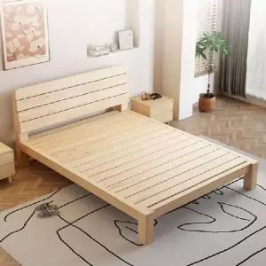 침대 나무 프레임 정자 데크 야외 협판 테라스 베란다