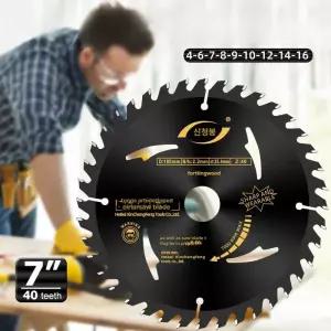 스틸포스 금속절단기 알루미늄날  금속절단기날 원형팁쇼 원형톱날 절단기 금속용.