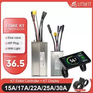 전기 자전거 전동 KT 컨트롤러 36V 48V 17A-30A 방수 플매트 카펫 러그 빛 기능 LCD 디스플레이 250W-1000W