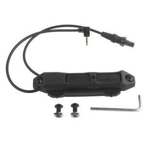 전술 손전등 원격 이중 기능 스위치 버튼 PEQ-15 NGAL 레이저 및 전술 손전등 용 Airsoft 압력 스위치