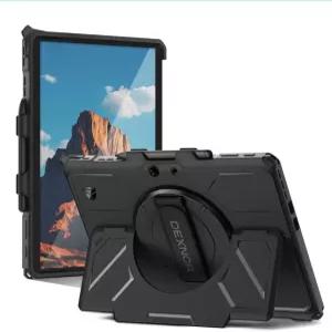 Dexnor for Microsoft Surface Pro 11/10/9 케이스 13인치 2024/2022 360° 회전 핸드 스트랩과 대형