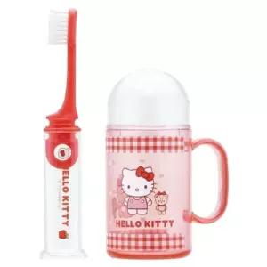 산리오 헬로키티 여행용 칫솔케이스 양치컵 휴대세트 칫솔키트