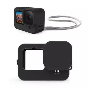 고프로 9 호환 실리콘 범퍼 케이스 보호 커버 액션캠 W7D98C4