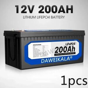 12V 리튬인산철(LiFePO4) 배터리 팩 20Ah 100Ah A급 셀 태양광 선박 에너지 시스템용
