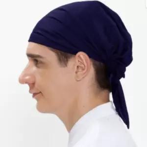 네이비 쿨두건 주방두건 위생두건 조리용두건 라운드 머리스카프