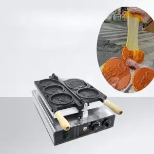 십원빵 제조기 한옥마을 간식 와플 업소용 가게 경주 백원빵 노점상 동전빵기계 금화 전기식