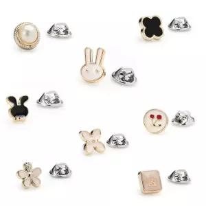 레이디 브로치 넥타이핀 브로치 단추 정장배지 옷핀 레이디브로치