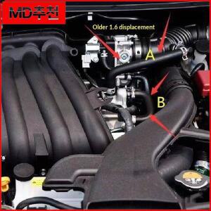 Qida Liwei Xuanyi Qichen D50R50 밸브 챔버 커버 배기 파이프 공기 흡입 소프트 호스용