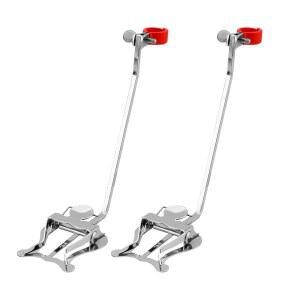 2pcs 프렌치 혼 음악 클립 마칭 시트 홀더 메탈 클램프 온 클라리넷 트럼펫 리어 악기 액세서리 초보 밴드 연습용