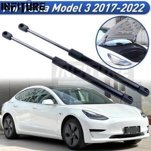 2PCS 프론트/리어 자동차 트렁크 엔진 테일 게이트 부츠 가스 스프링 임팩 리프트 스트럿츠 지원 Tesla Mod