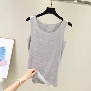 골지나시 무봉제 이너나시 기본 민소매 프리컷팅 탑 나시티 여성나시