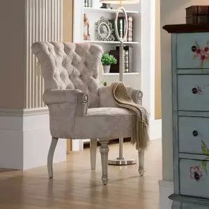 엔틱 쇼파 1인용 체어 카페 럭셔리 거실 프렌치 의자