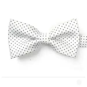 검은점 화이트 보타이 W10E291