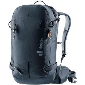 Deuter Unisex Freerider 24L, 스키 및 백컨트리 데이 투어용 경량 투어 백팩 - 블랙