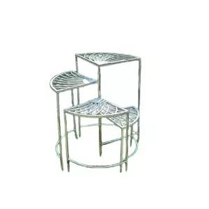 화분 정리대 큰화분 오래된 장식장 크다 빈티지 선반 회전 화초 화분대 그