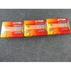 TDK DVC60 3PK 60분 미니 DV 디지털 비디오테이프