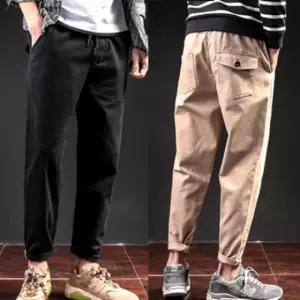 골프 레저팬츠 면 배기 아웃도어 캐주얼긴 캐주 (WFK9Y4G)