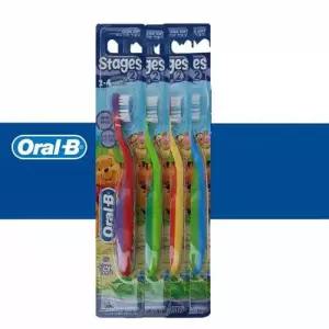 오랄비 유아칫솔 2단계 2-4세용 4개 W8E05E0