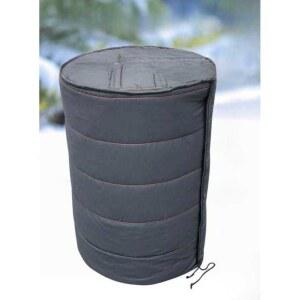 드럼통 보온 커버 200L 동파방지 내부 덮개 블랙 없는 담요 오일드럼 단열커버 전기담요가