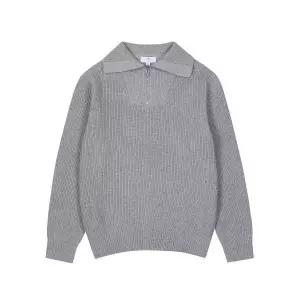 [롯데백화점]카운테스마라 (인기상품)숄카라 집업 풀오버니트CSTX3C2319G0-GN