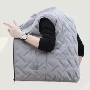 남자 방한 조끼 퀼팅 패딩 베스트 경량 보온패딩 (WFK9Z6W)