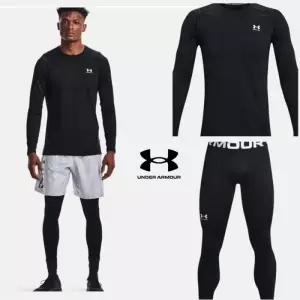 언더아머 남성 기능성 기모 긴팔티 레깅스 이너 상하의 세트 헬스 컨프레션 6068-6075 364782