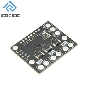 I2C SMBUS 센서 모니터 INA3221 모듈 핀으로 교체 전류 전압 션트 장치 채널 전원 공급 트리플 INA219 보드