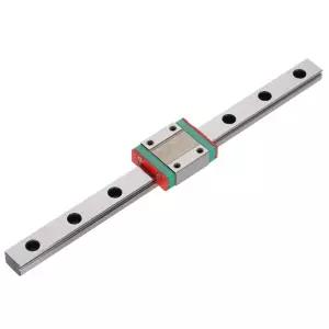 LML12B 선형 레일 12mm 미니 베어링 강철 슬라이드 레일+ 블록 다양체 길이 (200mm)