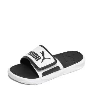 [푸마]로얄캣 컴포트 벨크로 남성 여성 공용 사무실 스포츠 슬리퍼 화이트 372280-02 679979