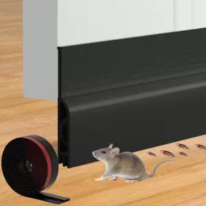 오르메인 도어 드래프트 스토퍼 단열재용 조절 가능한 웨더 스트리핑 씰 외부 및 내부 도어용 바닥/밑면