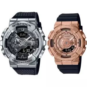 Casio 카시오 GM-110 / GM-S110 Pair 워치 silver/pink 골드 스포츠 손목시계 선물추천 472185
