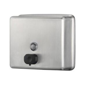 스타드릭스 스테인리스 스틸 초대형 1400ml/47온스 용량의 산업용 등급 비누 디스펜서, 부식 방지 안감과 누수 펌프가 있는 상업용 벽걸이 욕실용 핸드 디스펜서