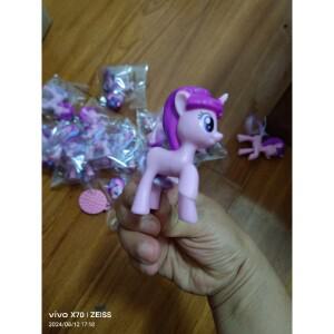몽테조이 마이 리틀 포니 피규어 스타전구 글리머 인형 장식품 액세서리 어린이 장난감