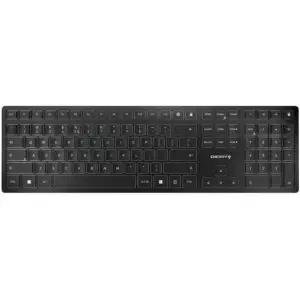 체리 KW 9100 슬림 무선 키보드 충전식 SX 가위 메커니즘 업무나 홈 오피스를 위한 얇은 디자인의 조용한