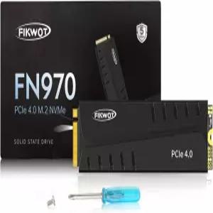 Fikwot FN970 1TB M.2 2280 PCIe Gen4 x 4 NVMe 1.4 내장 솔리드 스테이트 드라이브(히트싱크 포함) - 최대