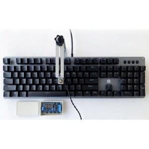 키보드 오토 클리커 핑 광클 누르기 반복 머신 소형 눌러주는 기계식 클릭커 게이밍