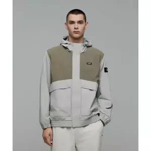 내셔널지오그래픽 NATIONALGEOGRAPHIC N243UFT060 카프라 바람막이 후드 점퍼 AGATE GREY N243UFT060217 40