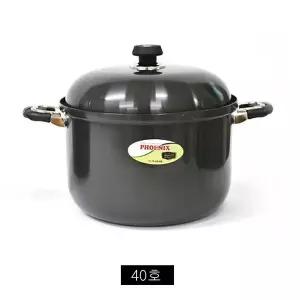 bns 경질 1단 곰솥 냄비 40호 40cm 들통/찜통/곰국/대용량/찜솥