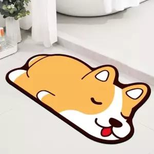 소프트 동물 발매트 욕실 화장실 규조토 매트 (WFKAFEU)