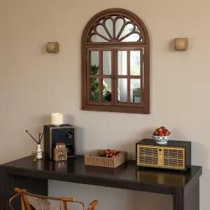 감성 인테리어 액자 빈티지 화분 디자인 꽃병 포인터 레트로 복고풍 엔틱 스타일 가짜 창문 거울로 거실 현