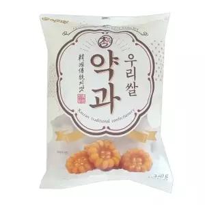 아리랑 한입참 우리쌀 미니약과 340g x 10개입 1박스