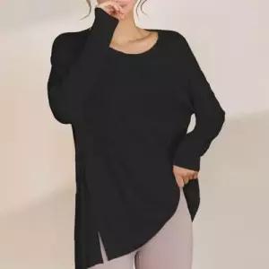 다용도 피트니스 여성 필라폴웨어 절개 긴팔티 WFIKU1Y