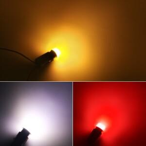 루보식 1156 LED 전구 방향 지시등 백색 자동차 브레이크 주차 램프 DRL 200LM P21/5W Ba15S BAY15D 1157 1