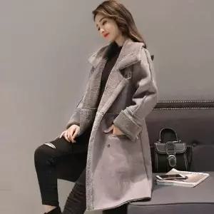 트렌치 롱무스탕 원톤코트 겨울코트