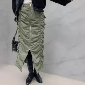 [다잇템] 여성 건빵 고무줄 캐쥬얼 일상 치마